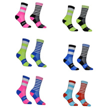 Logo personnalisé Randonnée Running Crew chaussettes Sport Hommes Chaussettes de compression